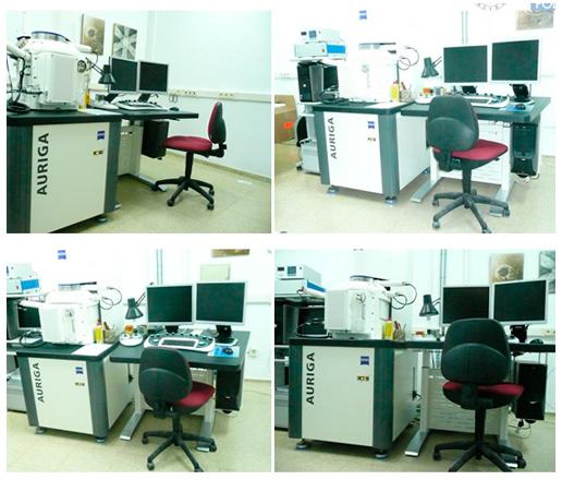 Imagen del nuevo microscopio que se está instalando