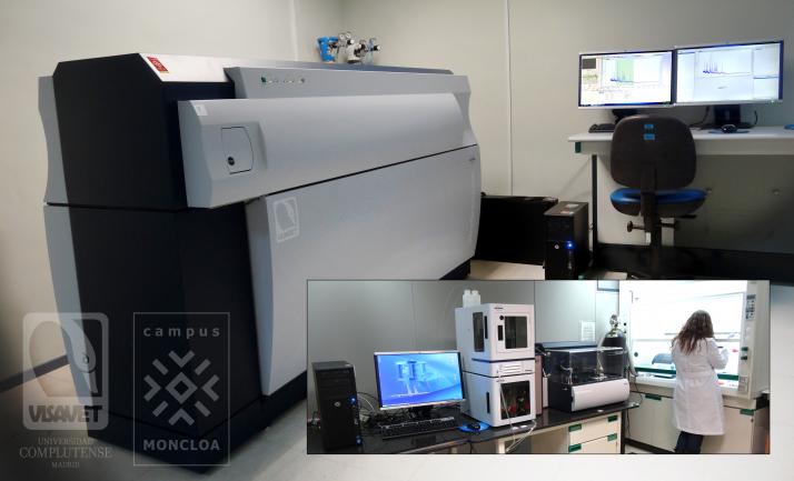 Plataforma de Espectrometría de Masas MALDI TOF/TOF. UHPLC, Proteineer and Image Prep Systems
