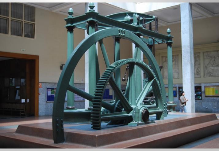 Museo Virtual ETSII - Maquina de Vapor tipo Watt 2