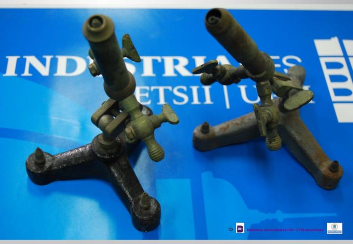 Museo Virtual ETSII - Bünsen Teclu Meker lighters