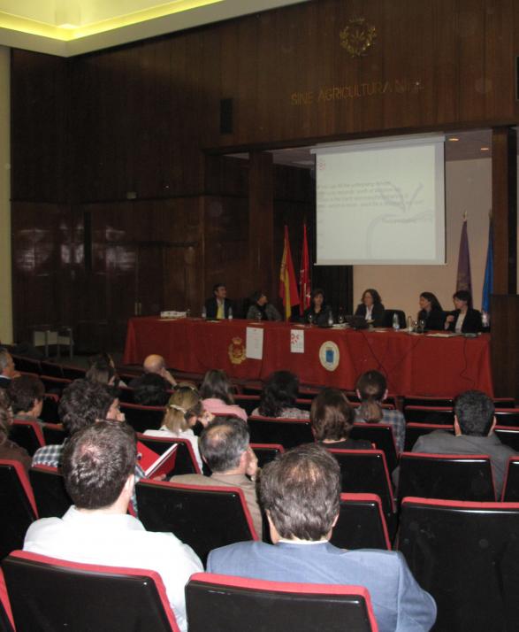 Acto del Clúster de Agroalimentación y Salud en ETSI Agrónomos