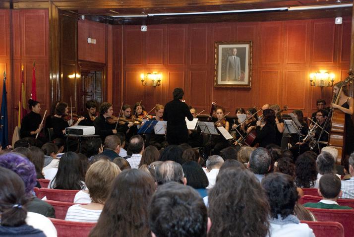 Orquesta clásica en la Noche de los Investigadores