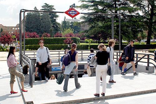 Plaza Ramón y Cajal. Campus Moncloa