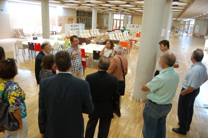 Visita a la biblioteca María Zambrano